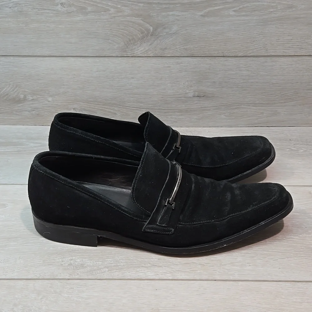 Boss Hugo Boss Mens 50191459 Suede Oxford office Loafer shoes UK 12 US 13
